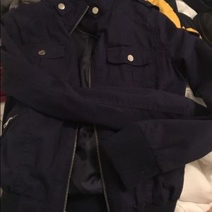 Navy blue jacket